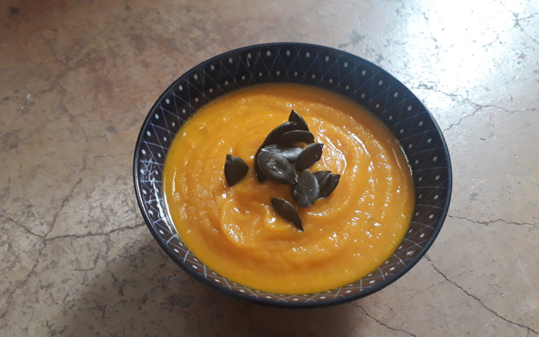 soupe swami sucrine du berry carotte patate douce