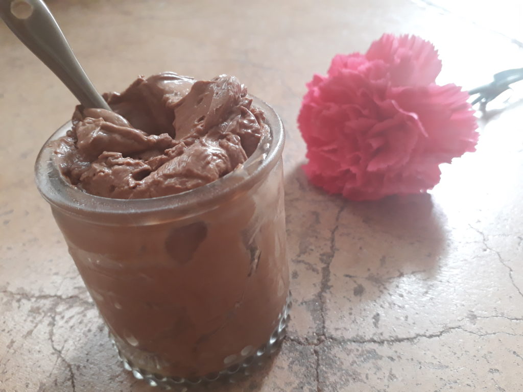 Mousse au chocolat vegan à l'orange tofu soyeux temesira