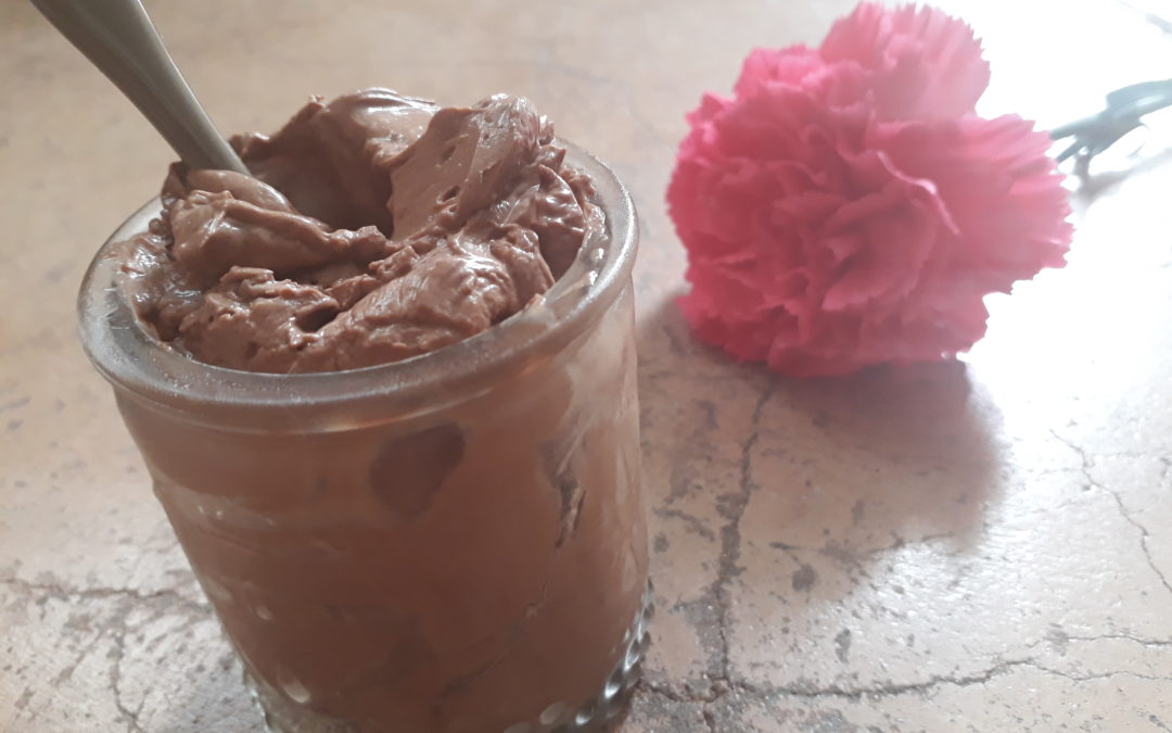 Mousse au chocolat vegan à l'orange tofu soyeux temesira