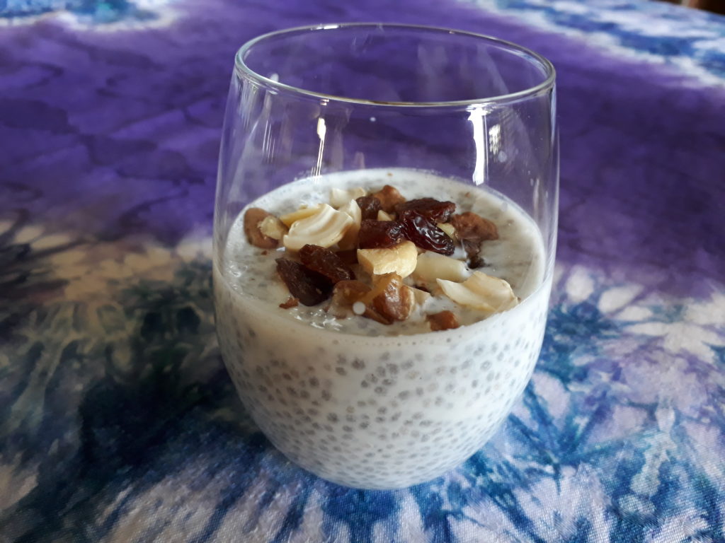 Pudding de chia goûter petit dej temesira