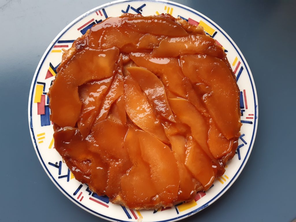 Tarte Tatin Coings Cuisine Végétale Temesira